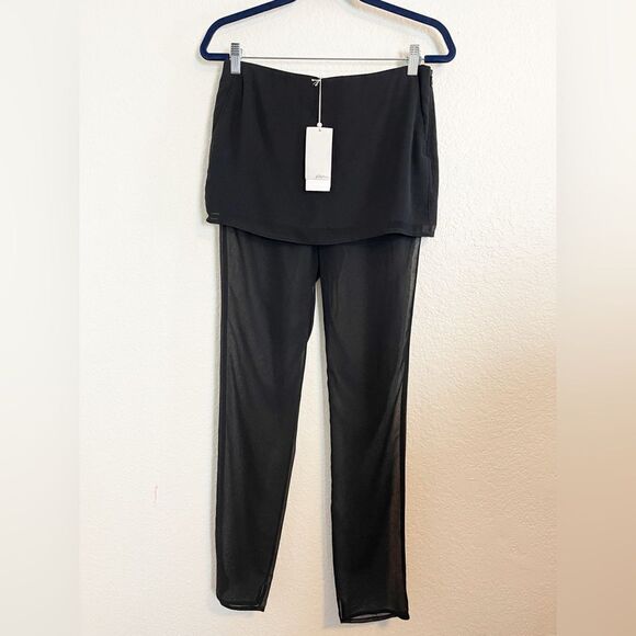 3.1 Phillip Lim Slim Leg Chiffon Trousers NWT. 2 - Picture 2 of 9